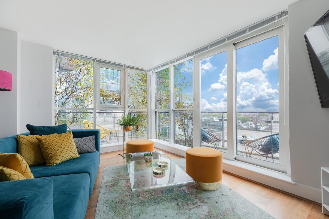 Best Thames View In Town! Large Luxxe Nomad Design Family Home Londra Esterno foto