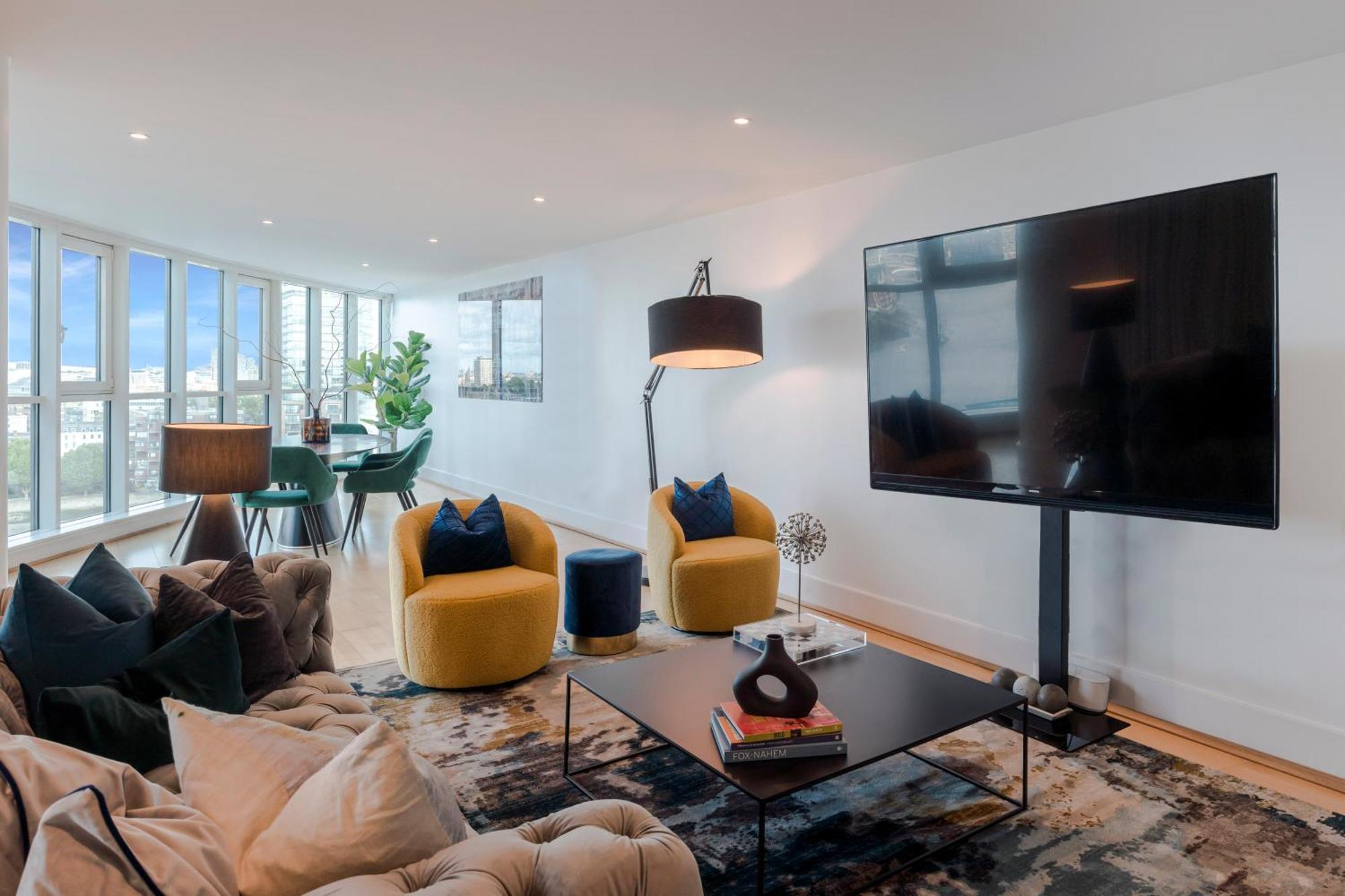 Best Thames View In Town! Large Luxxe Nomad Design Family Home Londra Esterno foto