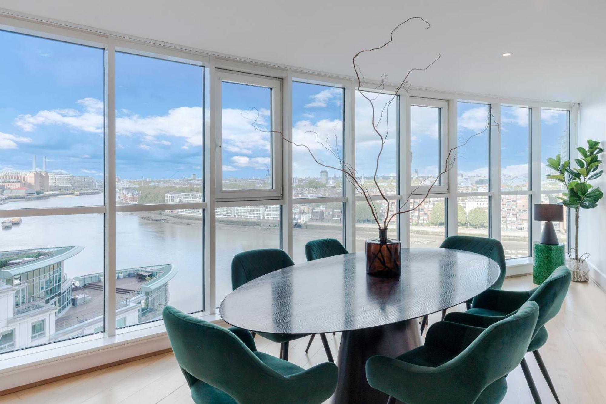 Best Thames View In Town! Large Luxxe Nomad Design Family Home Londra Camera foto
