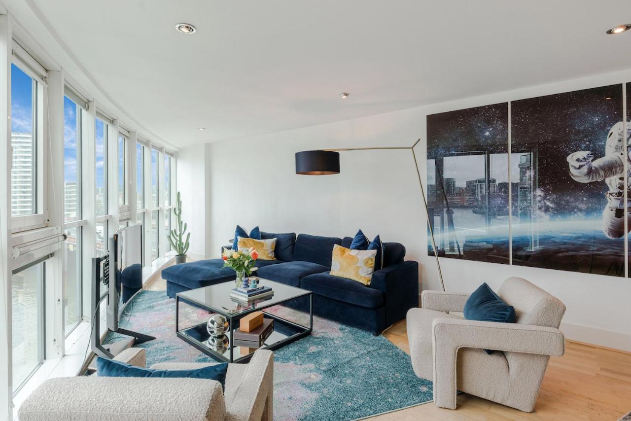 Best Thames View In Town! Large Luxxe Nomad Design Family Home Londra Esterno foto